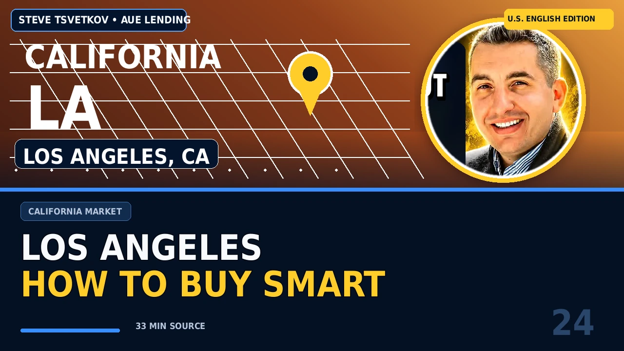 Buying in Los Angeles: Market Conditions, Negotiation Leverage, and Financing